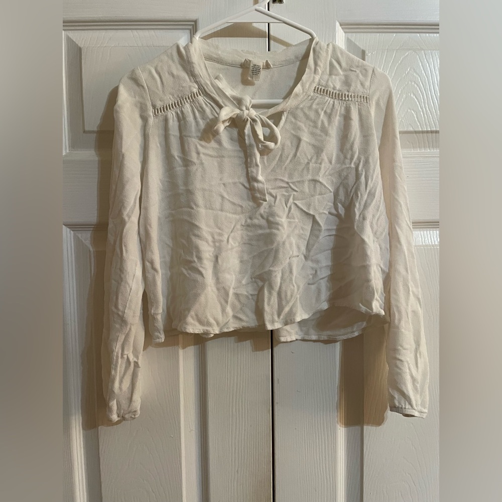 white blouse